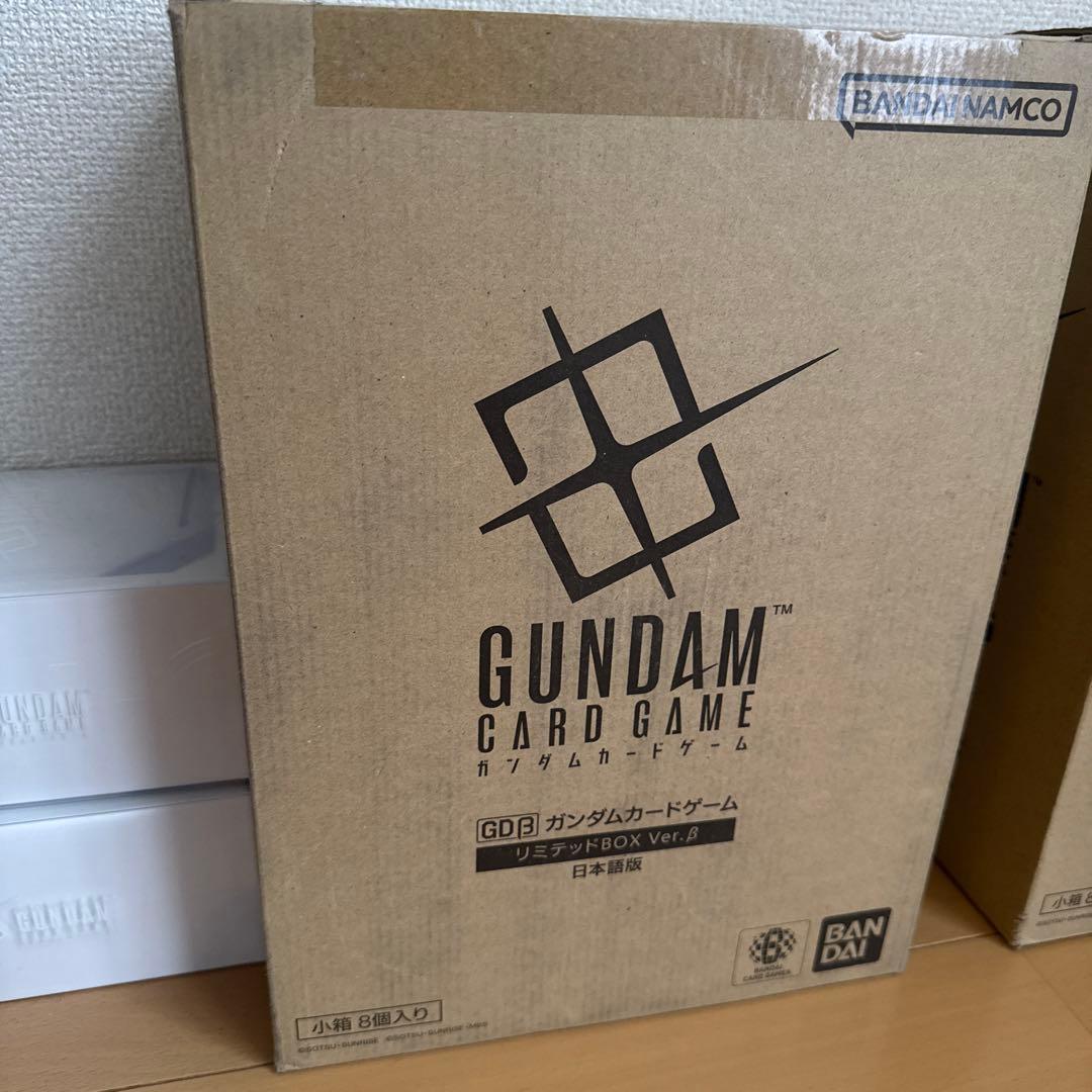 ガンダムカードゲーム リミテッドBOX Ver,β 1カートン 新品