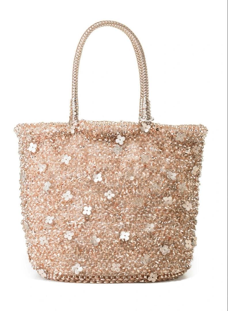 【美品】アンテプリマ フィオリトゥーラ ローズシルバーゴールド チャーム付