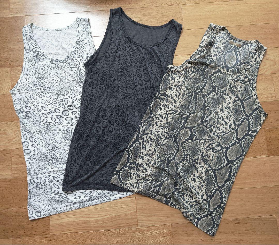 k*n様 ロイヤルフラッシュ　タンクトップ・クラッシュカットソー