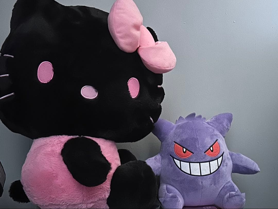 ハローキティとゲンガーのぬいぐるみセット