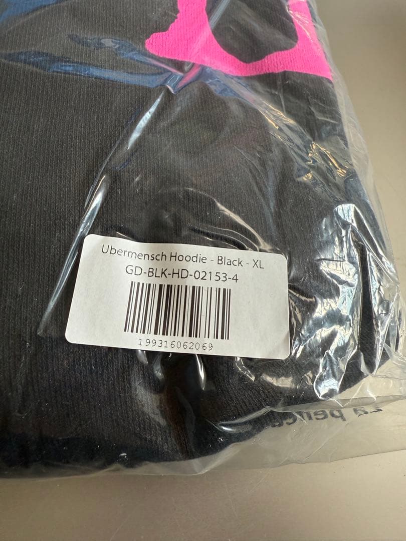 最終値下げ　G-DRAGON ÜBERMENSCH US フーディー