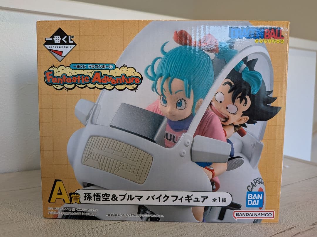 【未開封、国内正規品】一番くじドラゴンボール A賞孫悟空＆ブルマバイクフィギュア