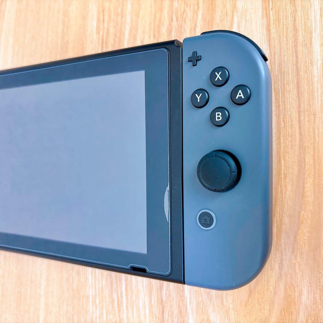 【美品】 バッテリー強化版 Nintendo Switch本体 グレー