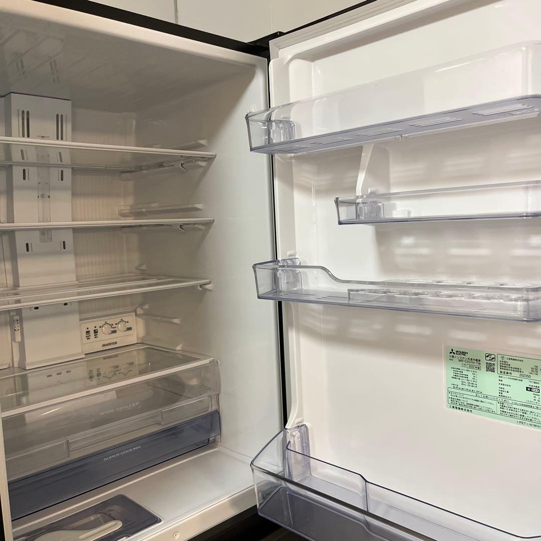 2022年製　三菱 冷蔵庫　MR-CX37H-T 365L