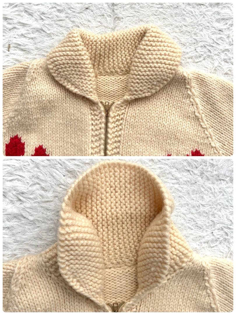 【超希少】 50s ボーリング カウチン カーディガン CROWN フリーサイズ