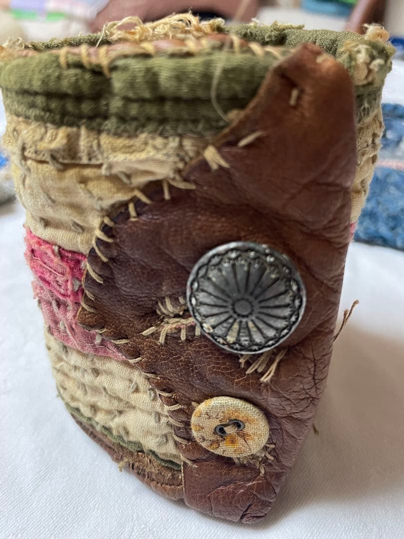 キャピタル小物　ボロブレスレット2点　裂編み製品