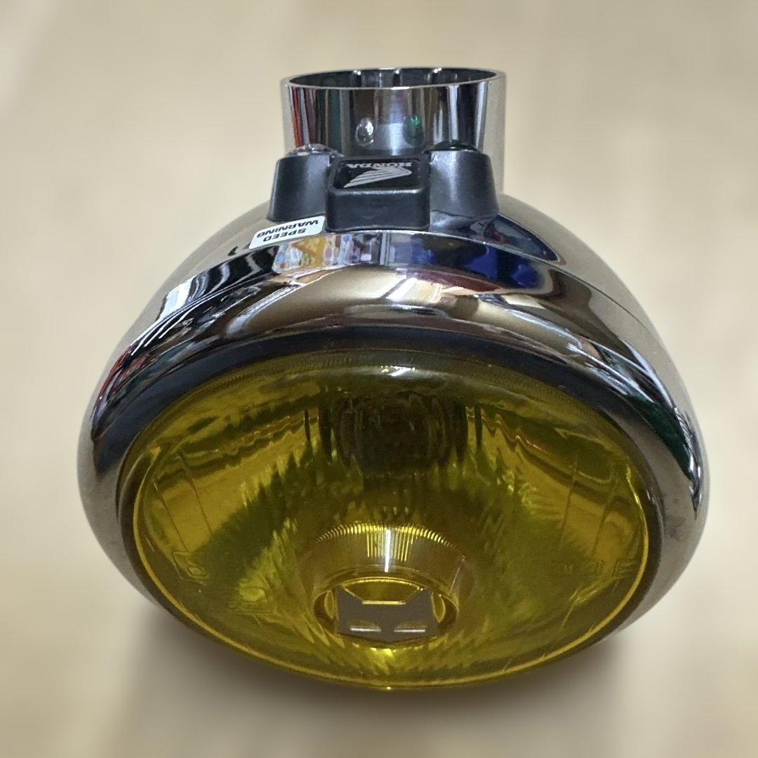 R*u様 マーシャル HONDA イエローライト メッキケース エイプ APE