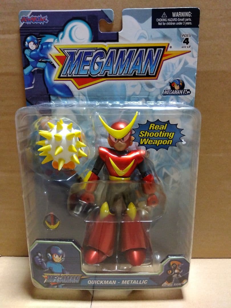 ロックマン　クイックマン　フィギュア　CAPCOM　ロックマンエグゼ　ビンテージ
