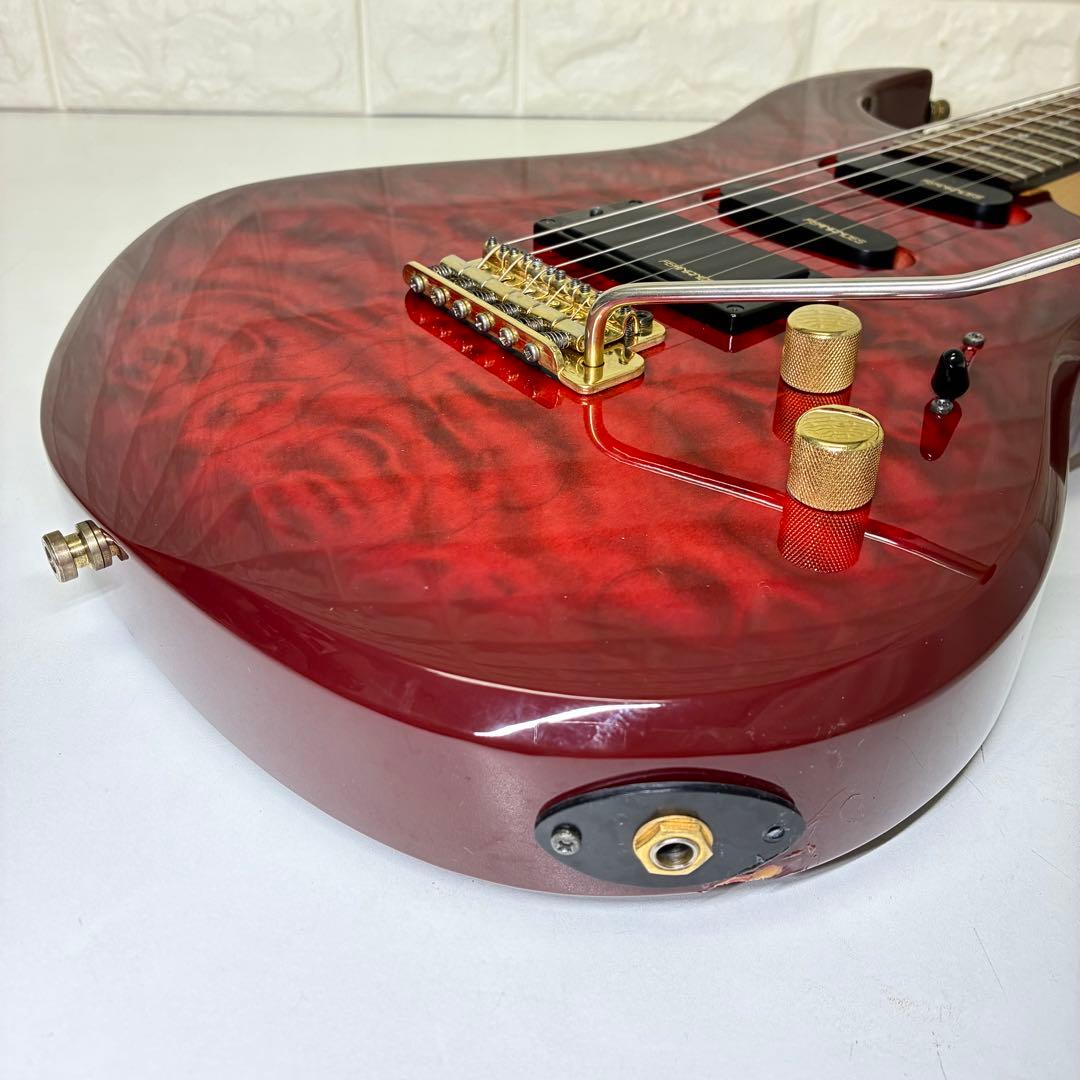 FERNANDES FGZ-420 キルトメイプルトップ 赤 エレキギター