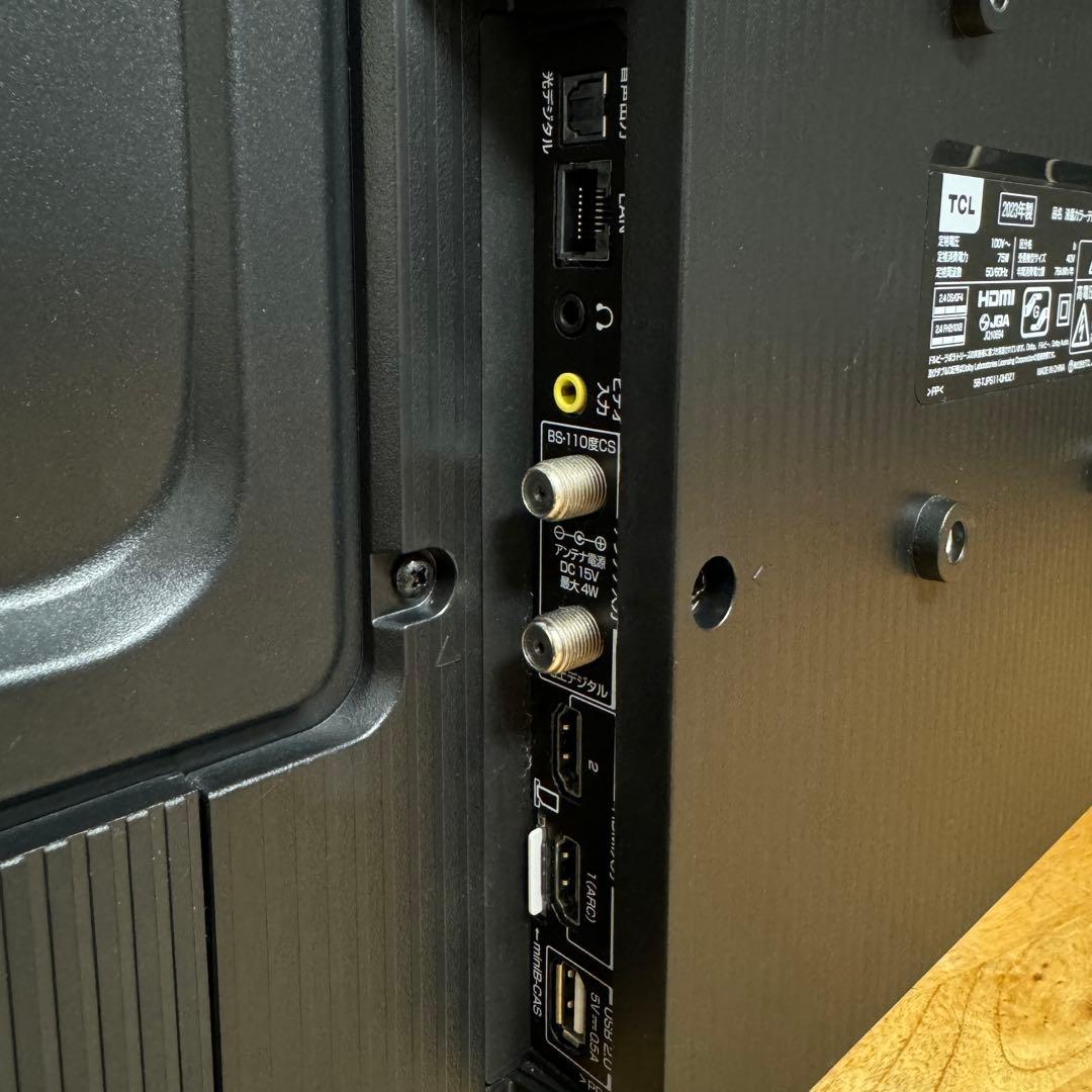2023年製！ TCL 40V型 液晶テレビ Google TV 40S5400