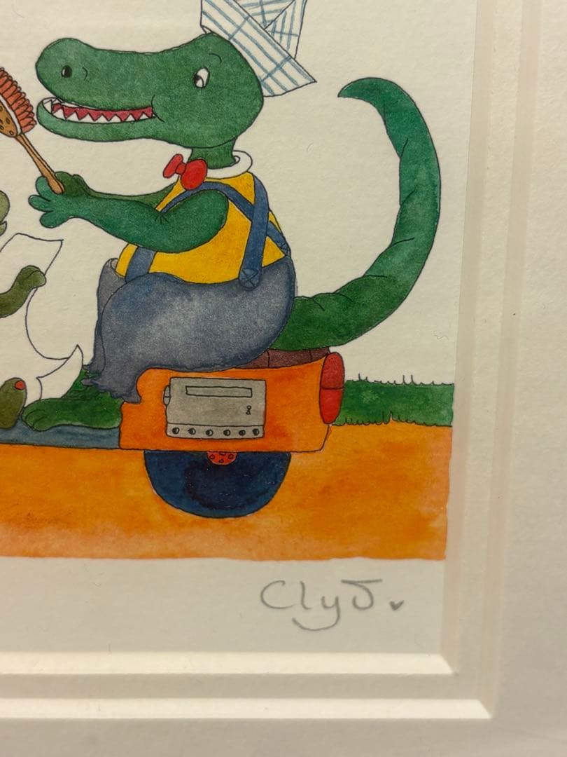 【12/16まで値下げ】美品★限定シリアルナンバー入り版画 クリーブ Clyv