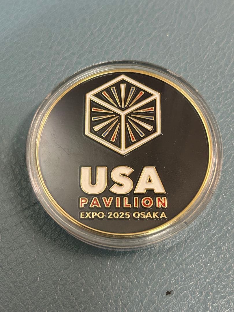 ◼超激レア・非売品◼　大阪・関西万博 アメリカ館　記念メダル