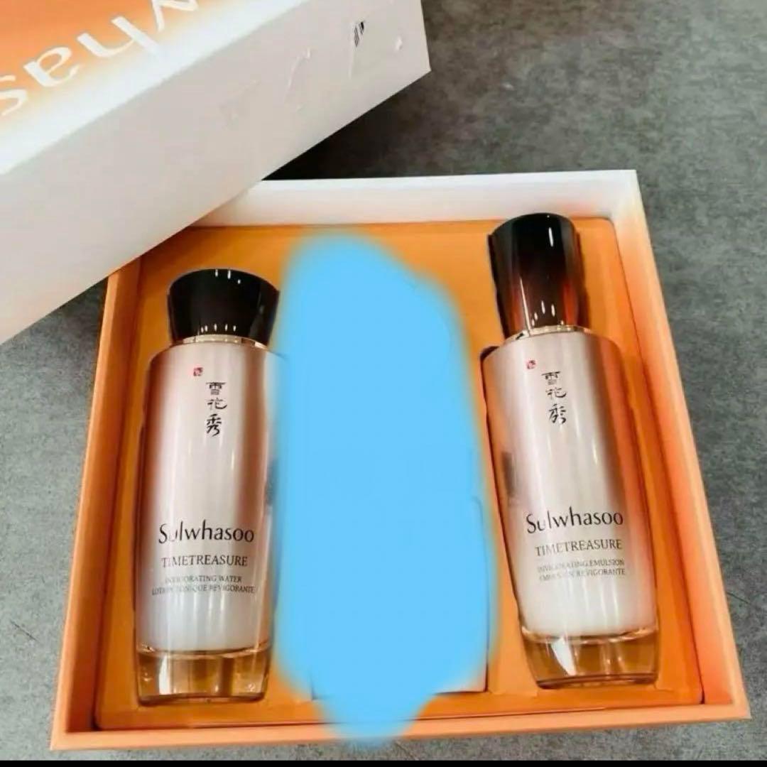 24時間限定お値下げ。ソルファス※雪花秀※珍雪化粧水と乳液セット