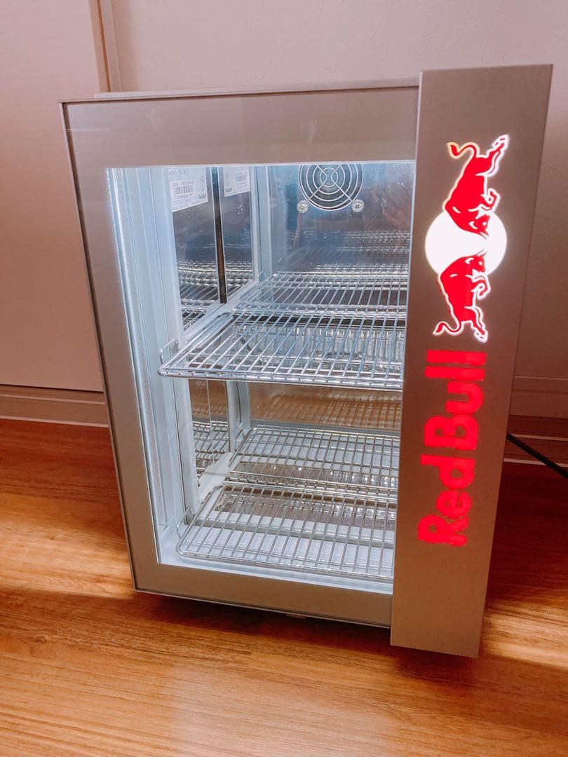 【希少非売品】【良品】Red Bull 冷蔵庫 小型冷蔵庫 ショーケース