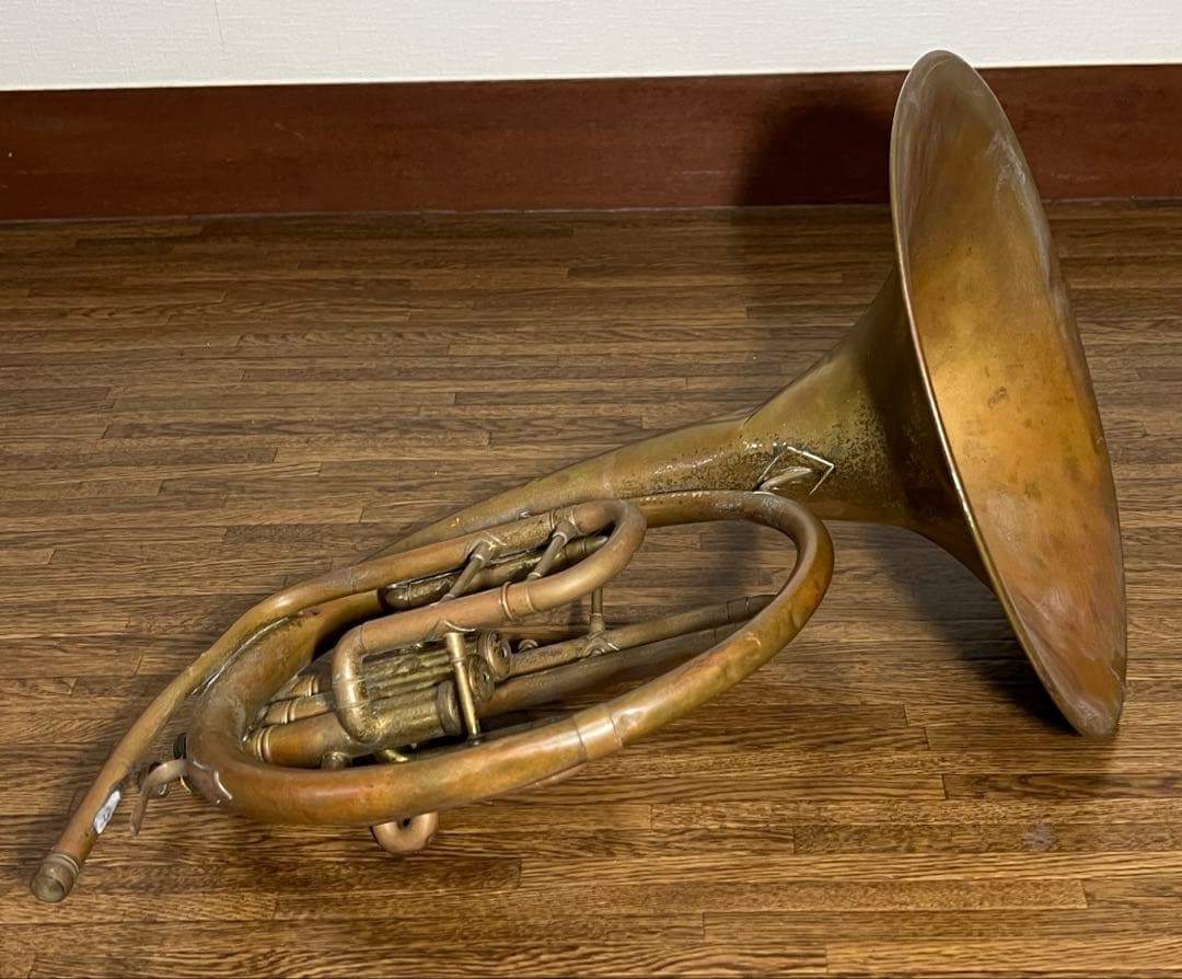 【希少】NIKKAN ホルン ニッカン 管楽器 吹奏楽