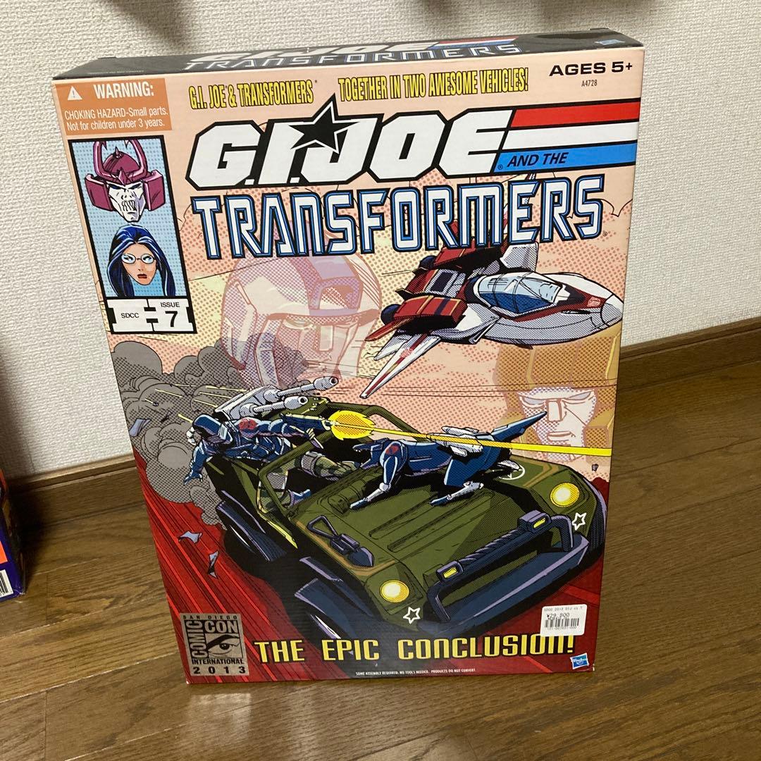 sdcc トランスフォーマー　G.Iジョー