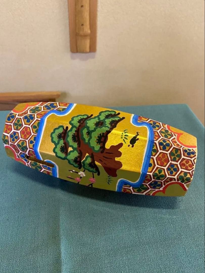 茶道具/有職ぶりぶり香合 有職庵監修 金箔押 工芸品