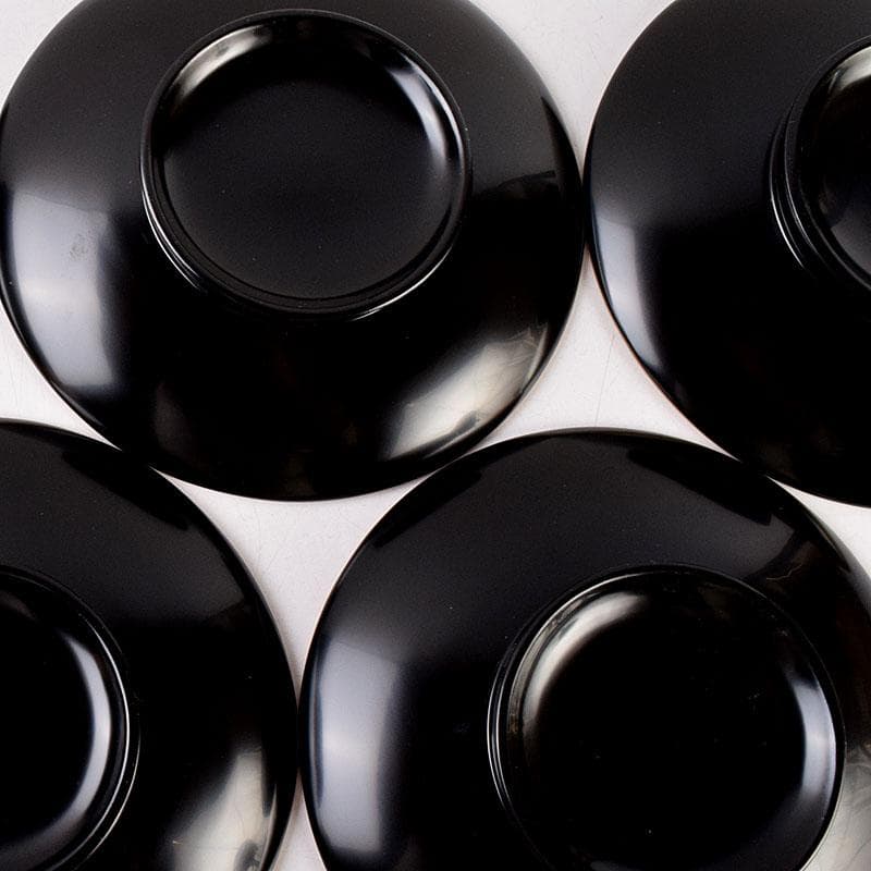 和食器　輪島塗　高崎秋峰作　高台寺蒔絵　五聖絵替　銘々皿　五客　共箱　C8533