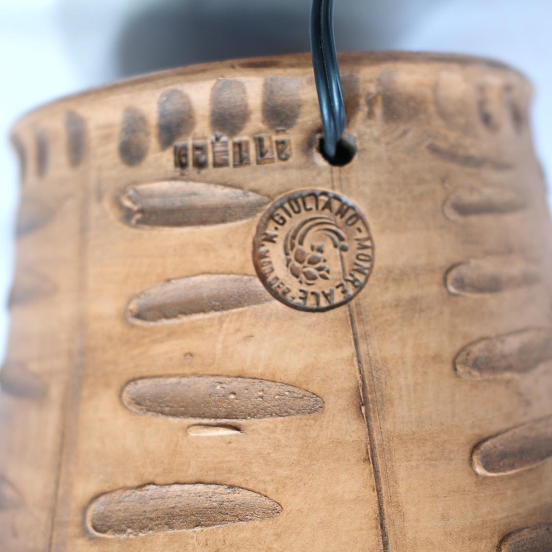 イタリア製 バラの鉢植デザインの照明ランプ