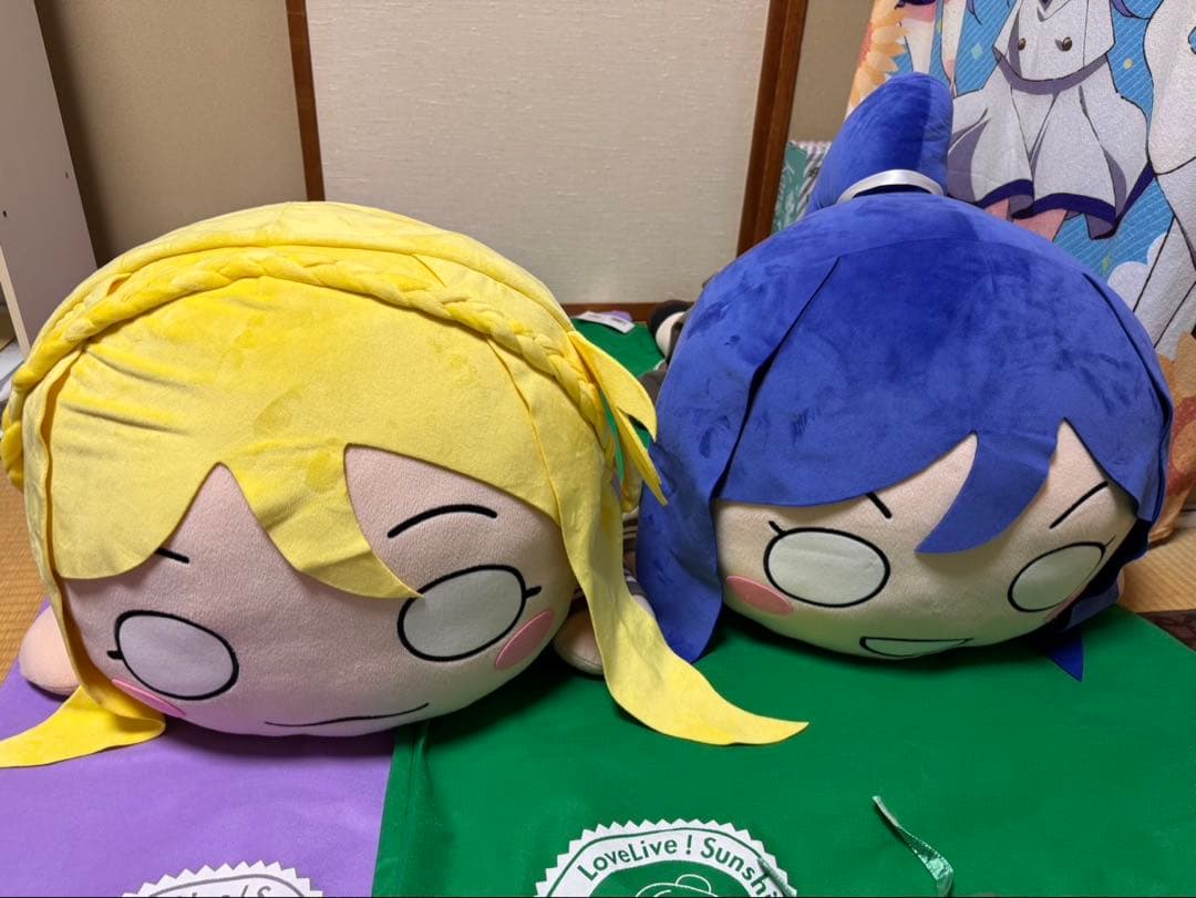 テラジャンボ寝そべりぬいぐるみ　小原鞠莉　松浦果南