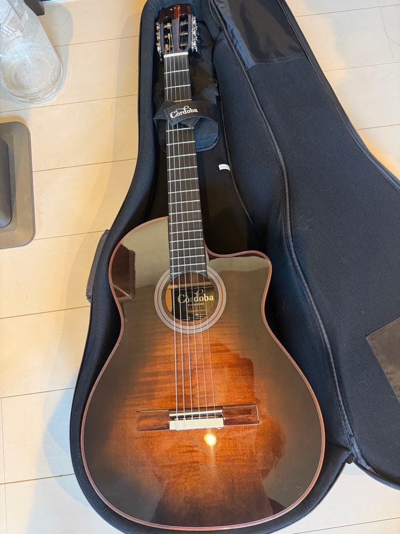 Cordoba Fusion 12 シナモン・バースト《エレガットギター》