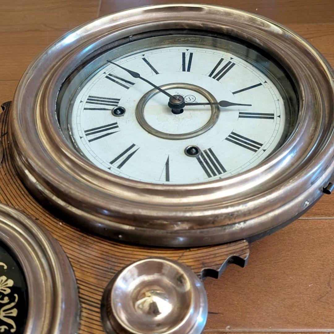 掛時計　古時計　アンティーク掛時計　振り子時計　ゼンマイ時計　精工舎
