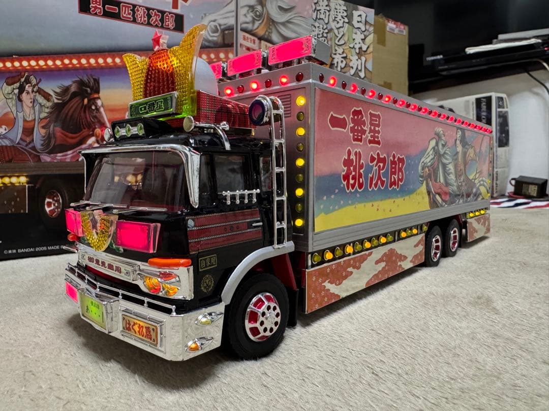 バンダイ　トラック野郎　男一匹桃次郎　美品　望郷一番星　新品未開封　土日価格
