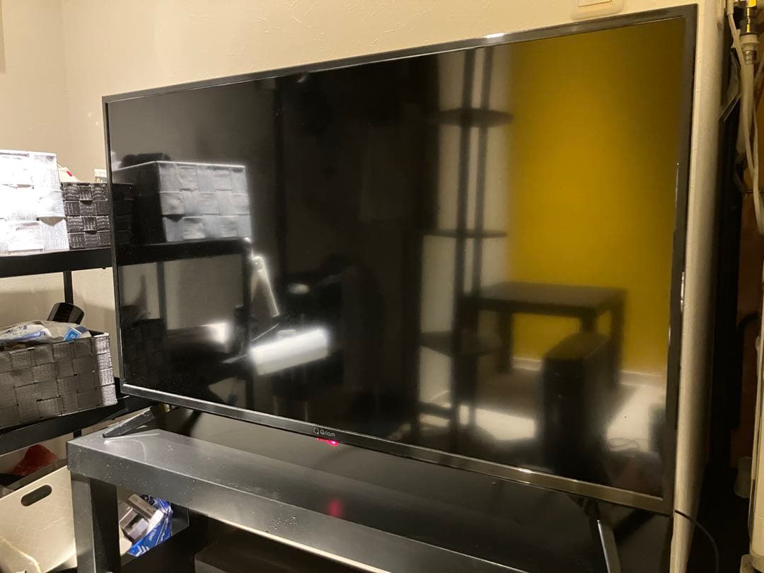 【状態良好・送料込】Qriom 40型 FULL HD 薄型液晶テレビ