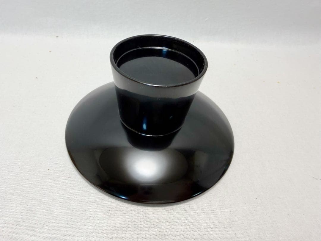 未使用 塗師 静峰作 懐石道具 輪島塗 木製盃台 引盃松葉蒔絵5客 共布 共箱