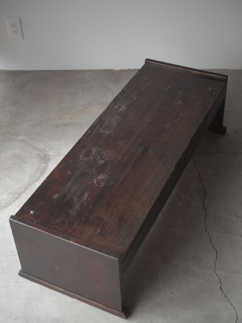 文机　中国　テレビ台　台　店舗什器　机　古家具　古道具　アンティーク　昭和レトロ