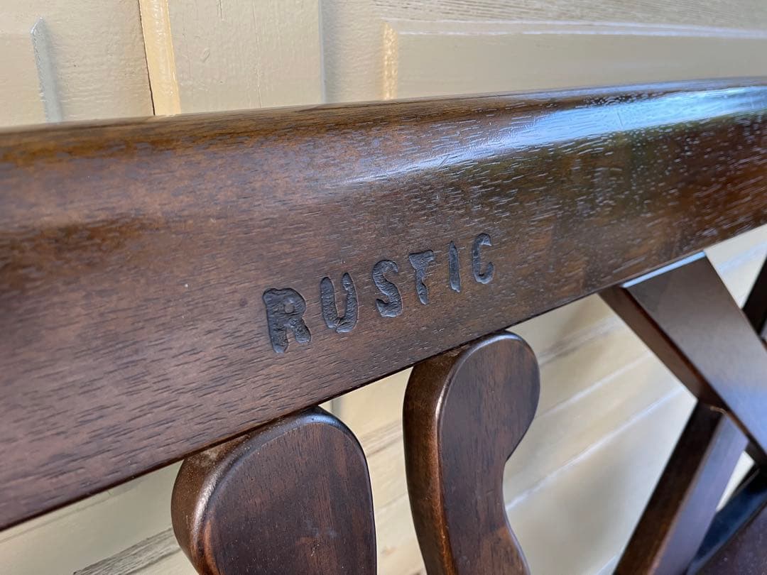 カリモク RUSTIC ベンチ 120㎝ アンティーク ルスティック802029