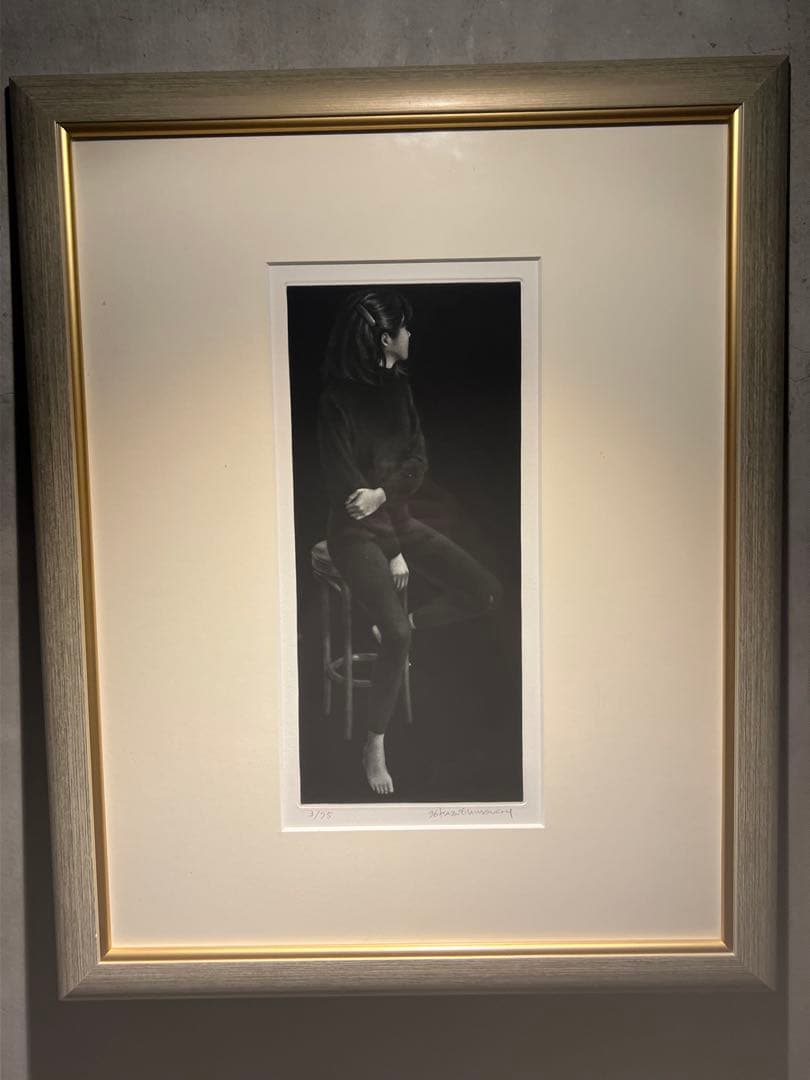 他の人発送×山口和雄　【過ぎし秋】メゾチント