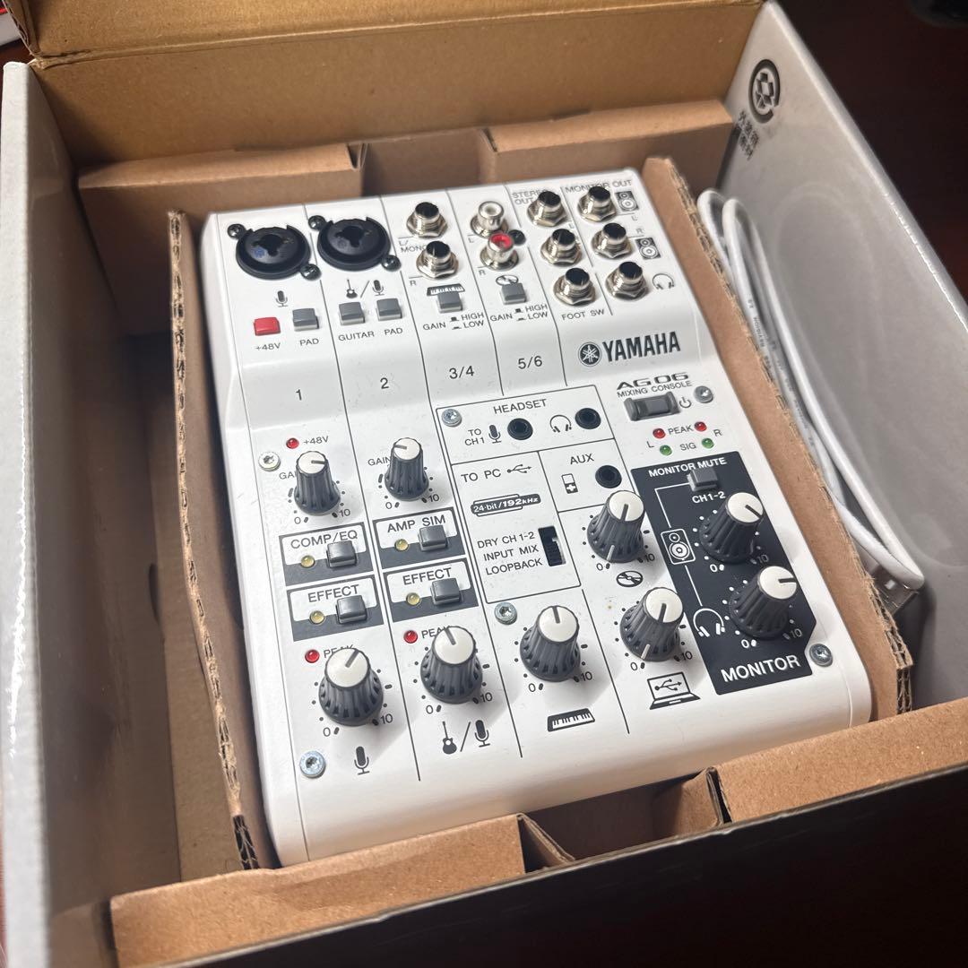 YAMAHA AG06 ウェブキャスティングミキサー (ヤマハ)