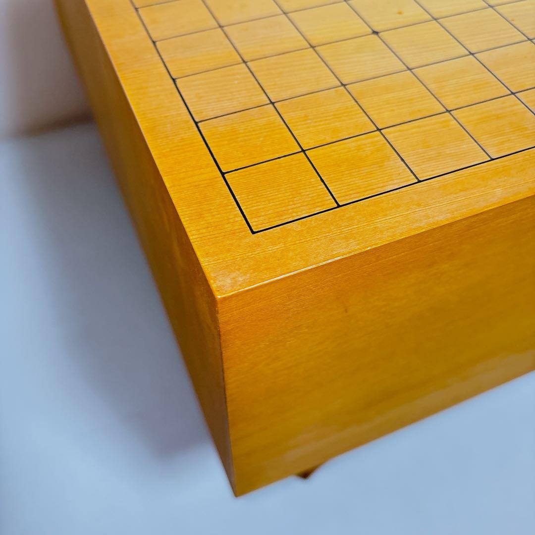 碁盤 脚付き ヘソあり 天然木