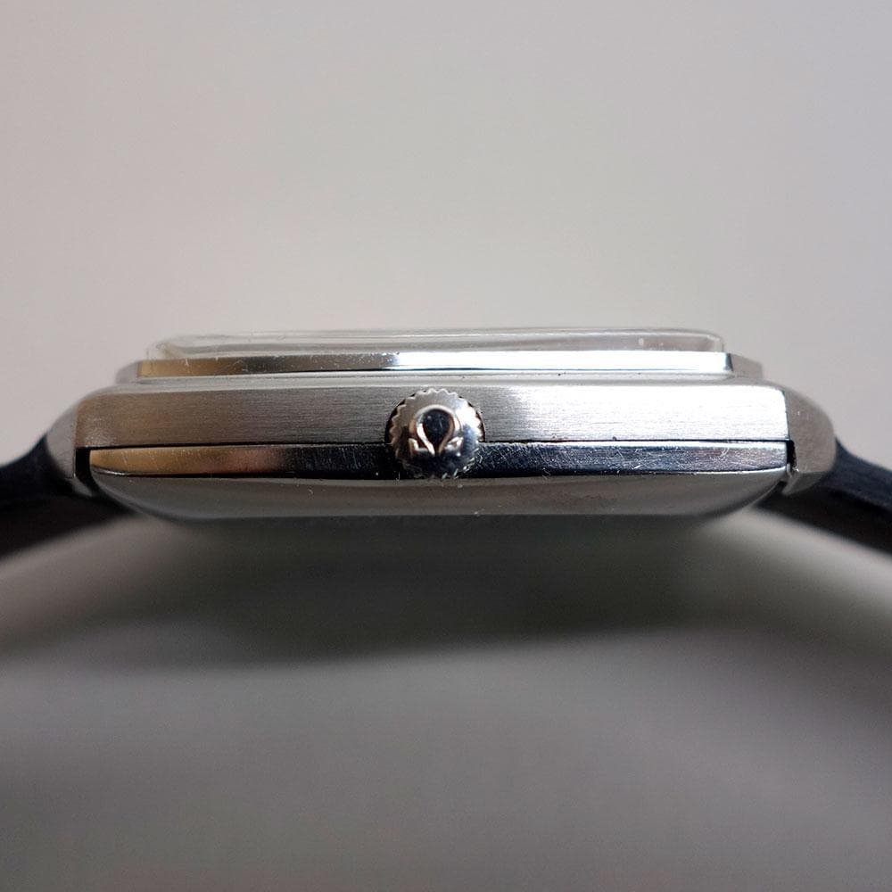 OMEGA DE VILLE オメガ デビル スクエア デイト 自動巻き メンズ