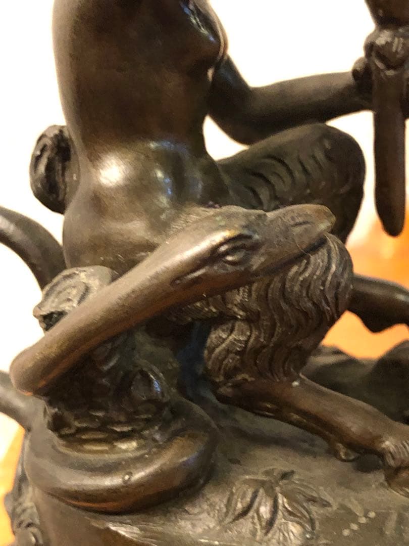 アンティーク　1890s デビル　悪魔　オカルト　骨董　インダストリアル　レトロ