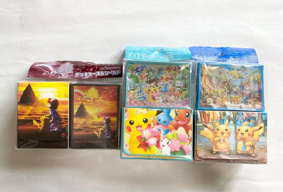 バラ売り不可、ポケモンカードゲーム　デッキケース&シールド　3種