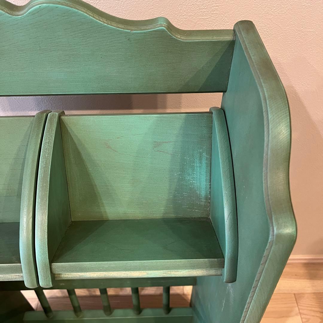 カリモク　メリーヒル マガジンラック　ヴィンテージ(98年製廃盤)