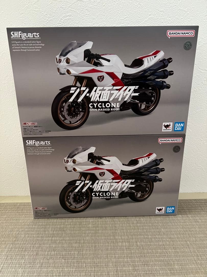 SHFiguarts フィギュアーツ　サイクロン号2台セット