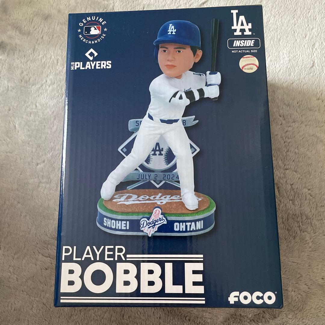 ドジャース 大谷翔平選手 2024年 500打点記録 ボブルヘッド