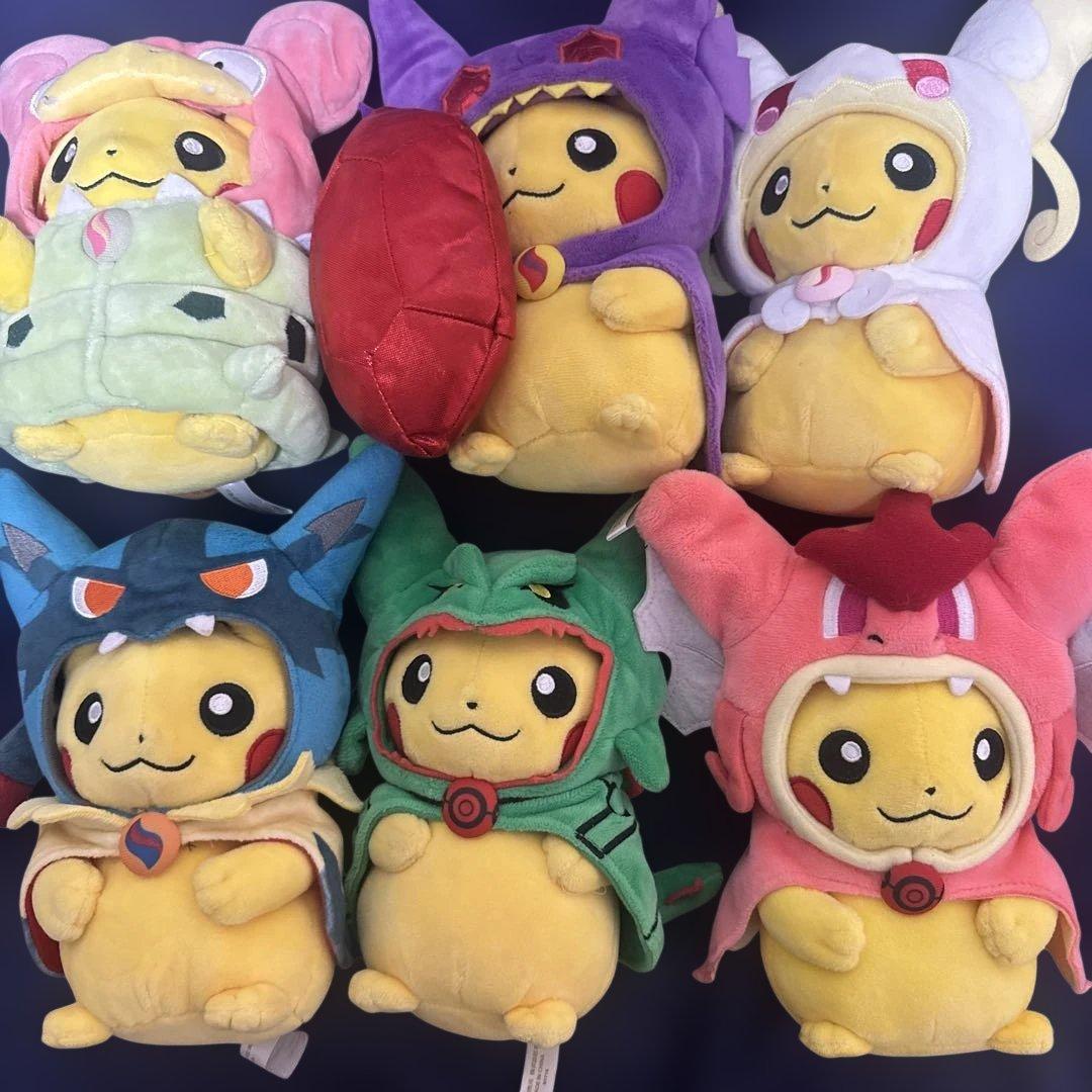 ピカチュウ ぬいぐるみ ポンチョ　10体セット