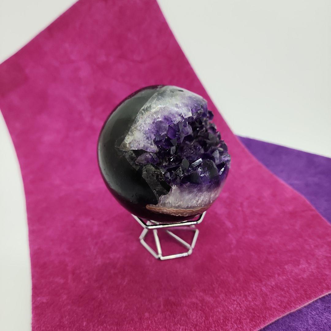 アメジスト天然石 笑口 スフィア