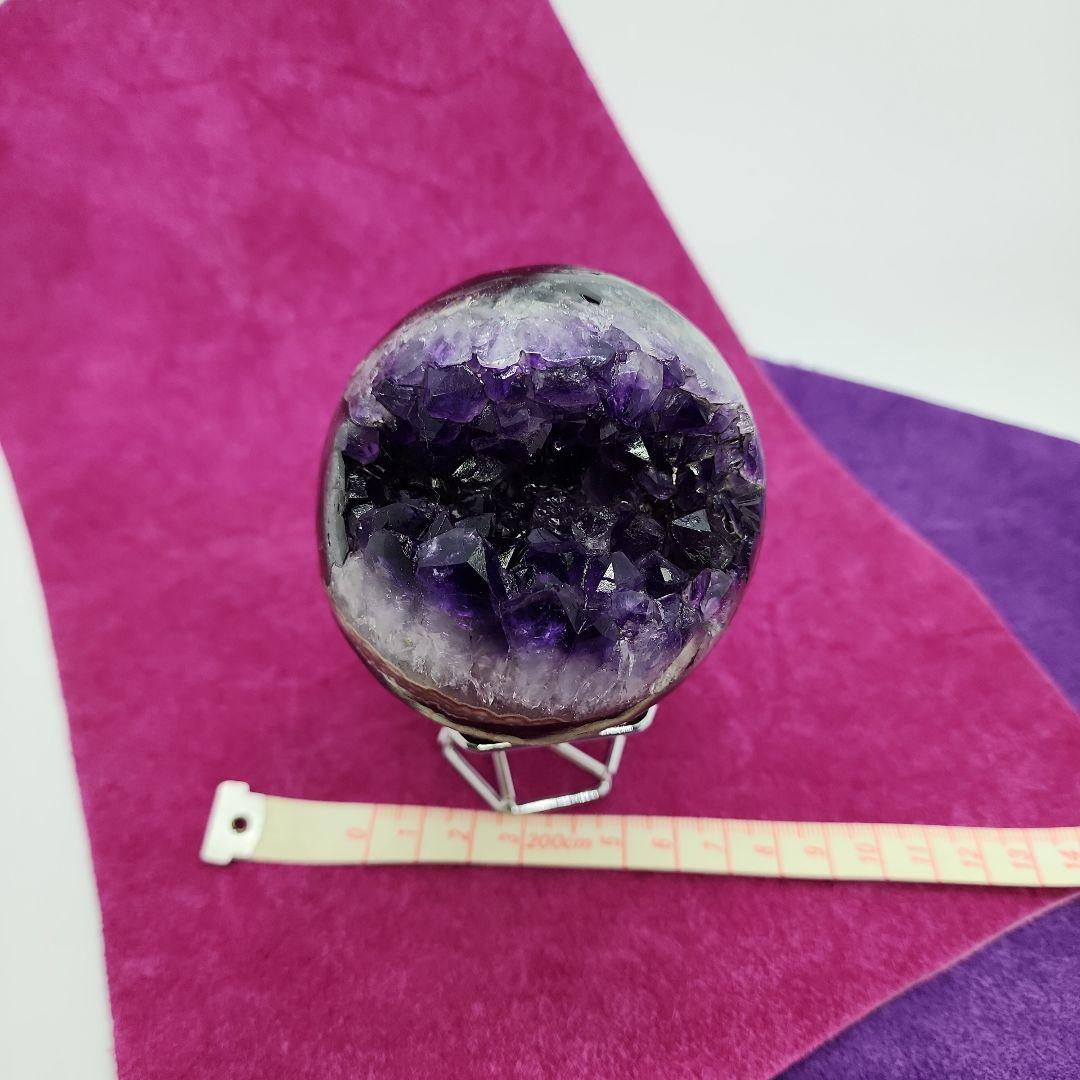 アメジスト天然石 笑口 スフィア