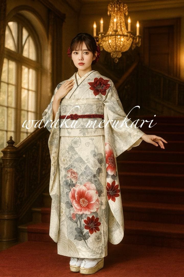 ♦︎玉城ティナx紅一点 NEW FURISODE♦︎お振袖お仕立て込み