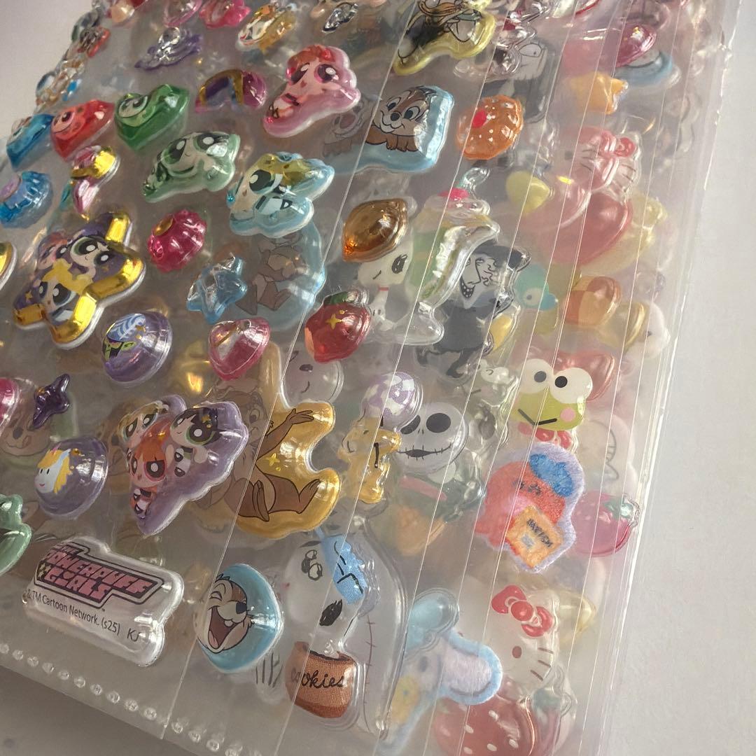 シール帳　正規品　新品　ボンボンドロップ　ラブブ　エスターバニーパワパフサンリオ