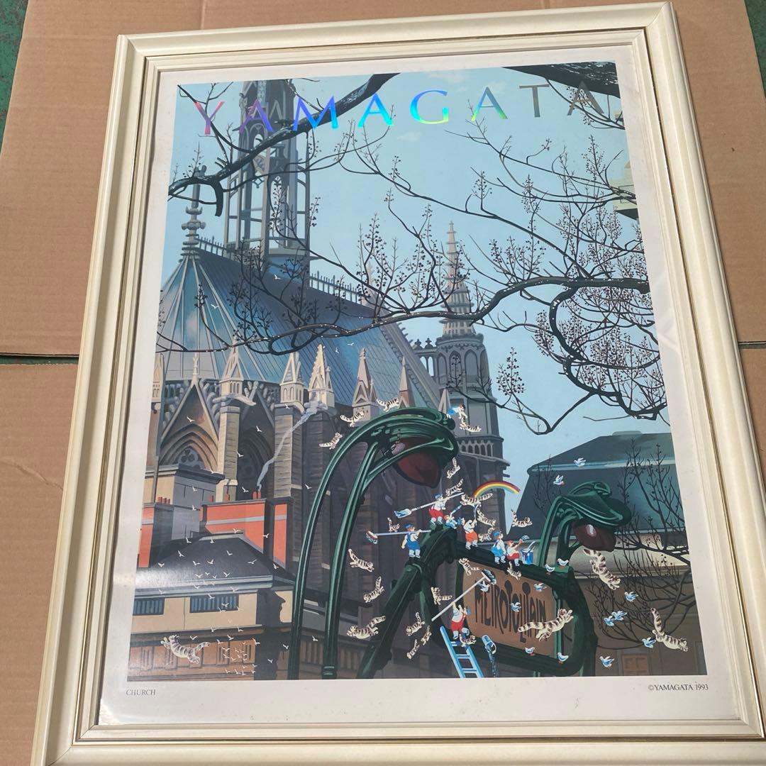 ヒロ・ヤマガタポスター（CHURCH）額装品