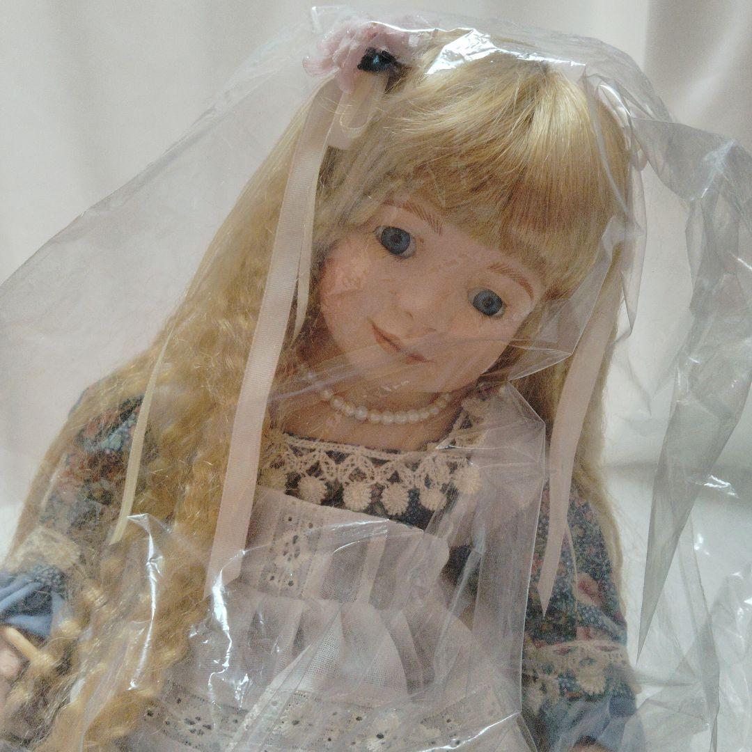 ポリシアンドール 　ビスクドール　　アンティークドール　箱入り