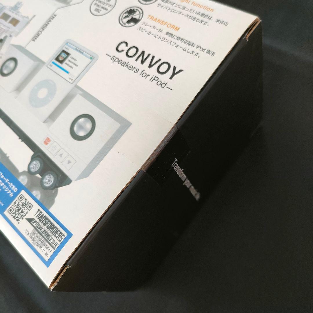 新品　トランスフォーマー　ミュージックレーベル　スピーカーiPod　コンボイ