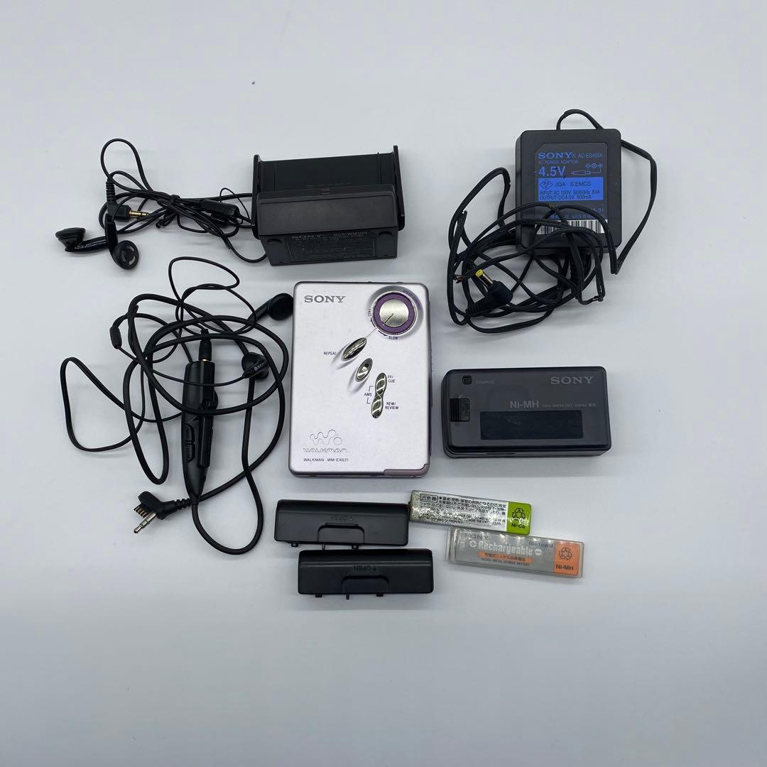 希少 SONY ウォークマン WM-EX631 ジャンク扱い 付属品あり 箱あり