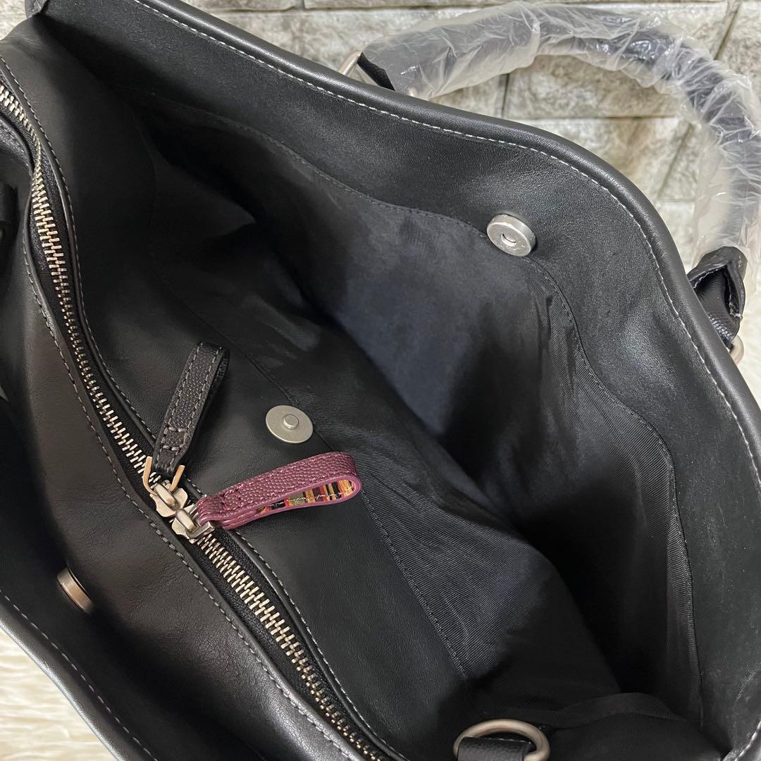 【新品未使用】ポールスミス　PSR313 2way レザー ブリーフケース